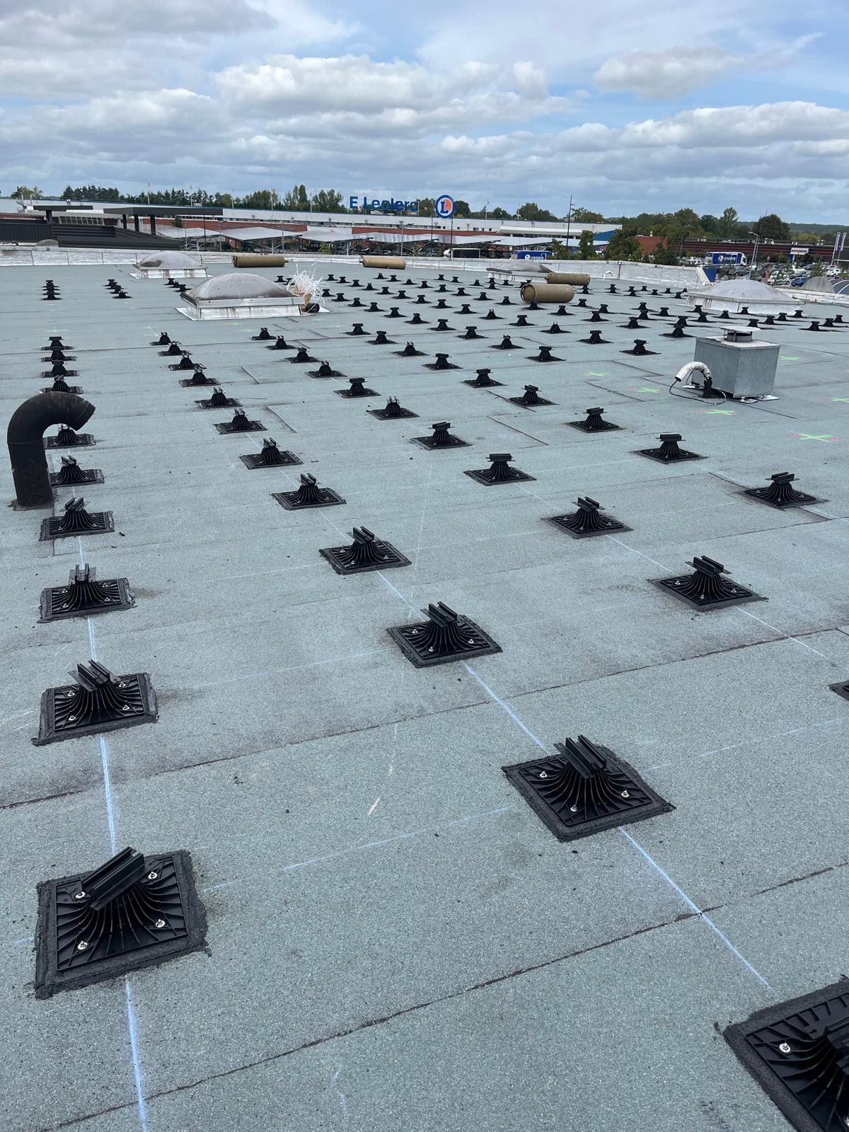 Étanchéité autoprotégée sous panneaux solaires — Bergerac