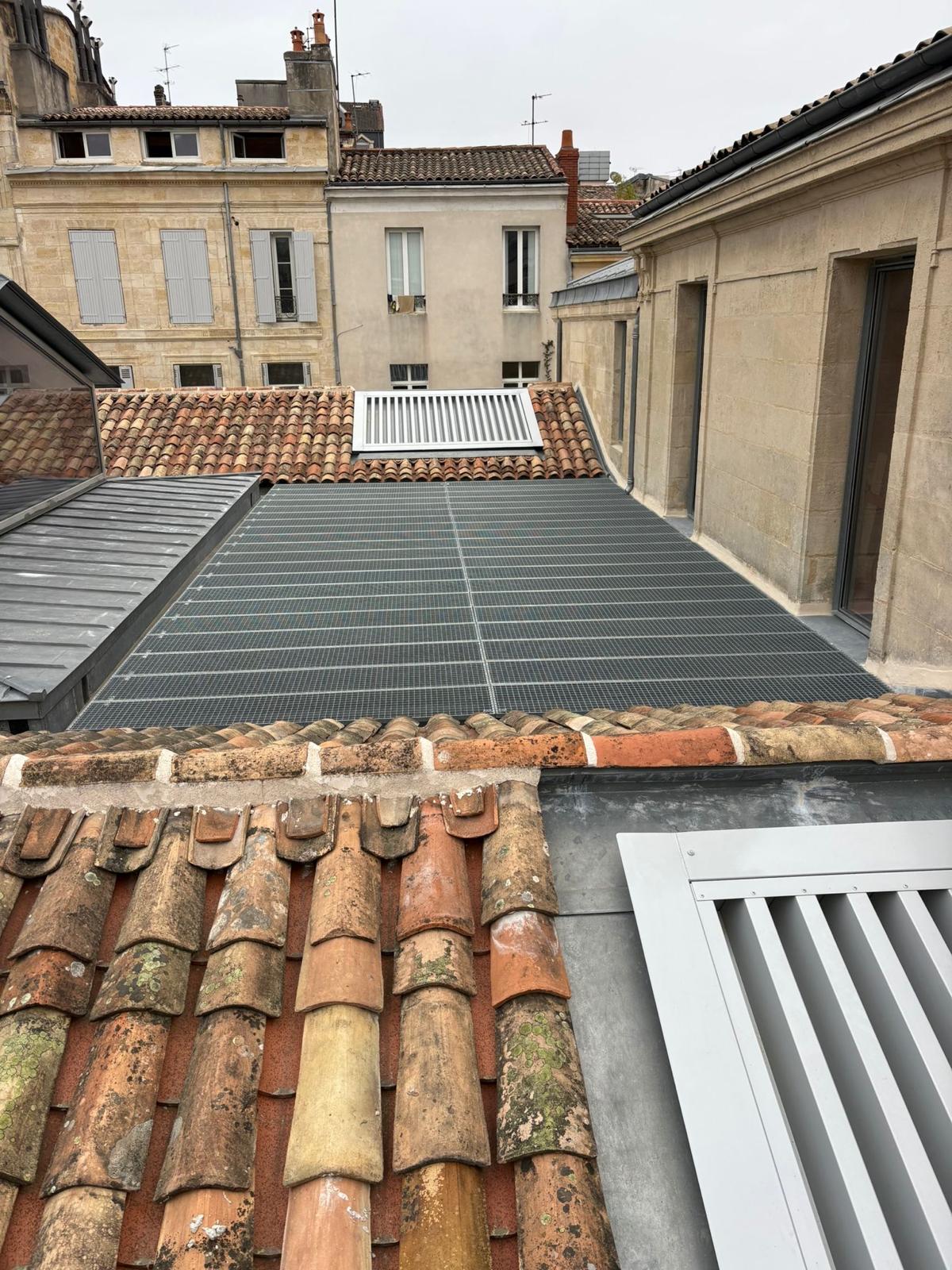 Étanchéité sous caillebotis, Musée des Arts Bordeaux