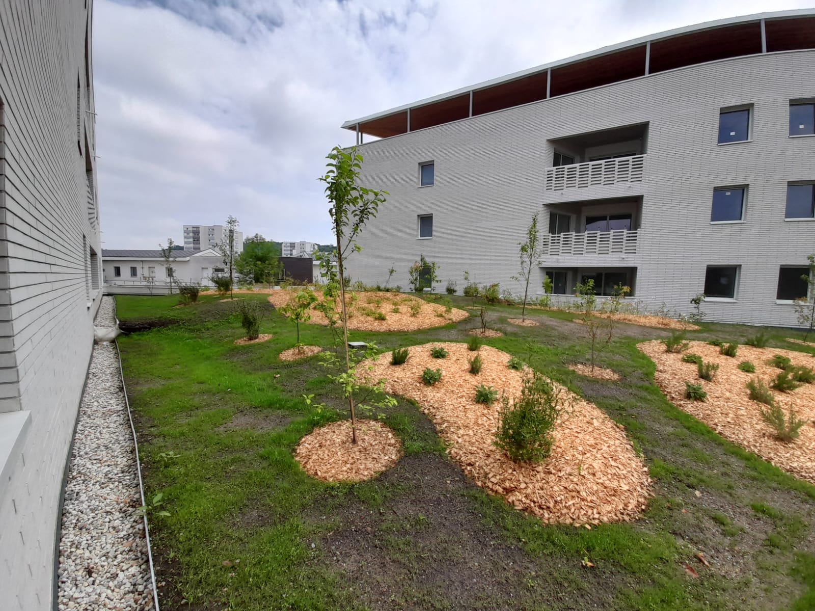 Étanchéité sous jardin, Résidence Linae Floirac